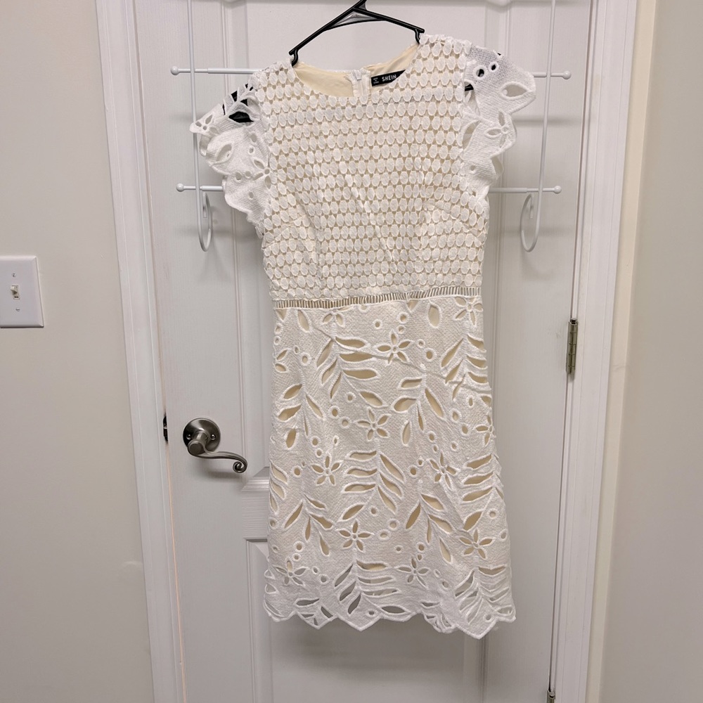 White Lace Dress